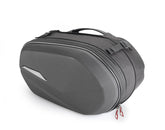 Borse Laterali Espandibili 25+25L, un prodotto resistente in poliestere. Perfette per motociclisti. Di Givi.